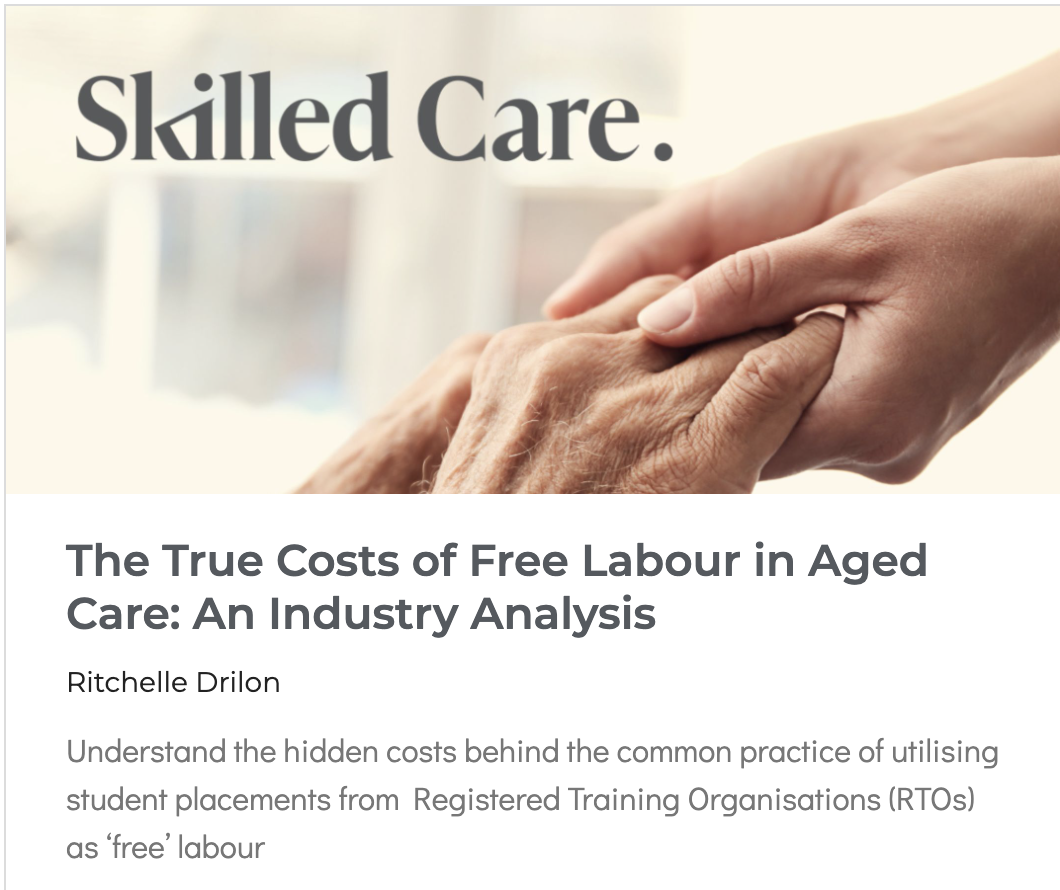 Aged Care Week Featured Article: Aged Care and RTOs | Skilled Care